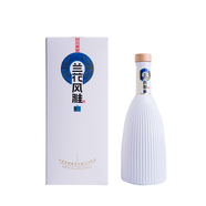 蘭花風(fēng)雅53度玉佩酒，杏花村清香型純糧酒 53度 400mL 1盒