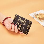 WILLIAMPOLO保羅真皮卡包女式小巧精致時(shí)尚高檔超薄防盜刷消磁卡夾駕駛證皮套 黑色-真皮-5卡位-駕駛證位