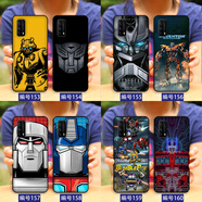 澤錫 vivoiQOOZ7i/iQOO7/X60/X70Pro玻璃手機殼iQOOZ5磨砂軟套Y52s 變形金剛大黃蜂-擎天柱-威震天  磨砂軟硅膠定制-下單型號圖案留言客服