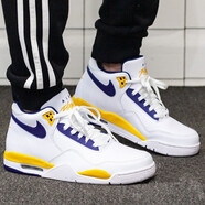 耐克（NIKE）官方官網(wǎng)男鞋 新款A(yù)ir Max氣墊緩震耐磨運(yùn)動(dòng)鞋舒適休閑低幫跑步鞋 簡(jiǎn)版AJ4/湖人配色 46