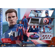 HOT TOYSHT 復仇者聯(lián)盟4 英雄無(wú)歸無(wú)限戰爭終局之戰模型玩具 11 美國隊長(cháng)2012版 盾牌易壞 （順豐到付）