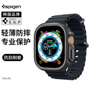 SPIGEN適用于Apple watch Ultra1/2保護(hù)殼 蘋果iwatch 49保護(hù)套貼合殼 時(shí)尚經(jīng)典黑 Watch Ultra 1/2 49mm