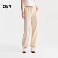 森馬森馬【褲福袋】褲女肌理個(gè)性慵懶風(fēng)女褲夏季顯瘦褲子 E款【華夫格面料】-貝殼卡 S