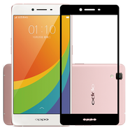 拓蒙（TUOMENG） OPPO R11S Plus全屏鋼化膜R11全覆蓋高清膜R9手機(jī)貼膜R9S玻璃保護(hù)膜R7 plus防爆膜 OPPOR7s 全屏高清防指紋抗藍(lán)光護(hù)眼版-深遂黑