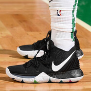 耐克（NIKE）男女鞋 Kyrie5 歐文5聯(lián)名海綿寶寶章魚哥派大星情侶款籃球鞋 AO2919-AQ2456-901 黑魔法 35.5