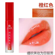 DIOUYF紅唇素紋繡紅唇乳亮唇素漂唇部專(zhuān)用潤唇膏修護紋唇修復反色劑 橙紅色