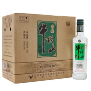 牛欄山牛欄山二鍋頭銀牛珍品陳釀?dòng)H民口糧酒1 43度 375mL 8瓶 小瓶整箱裝