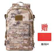 蟻行客 新式迷彩作訓(xùn)包戰(zhàn)術(shù)雙肩背包 登山野營騎行旅行訓(xùn)練突擊包三級(jí)包 星荒色 標(biāo)準(zhǔn)碼