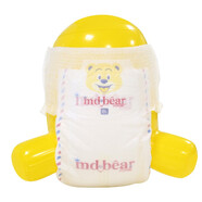 【滿(mǎn)5包代理】米兜熊(MIDOUXIONG)經(jīng)典款嬰兒拉拉褲 學(xué)步褲 男女通用輕薄干爽透氣 經(jīng)典款拉拉褲（試用裝單包）XXXL碼5片