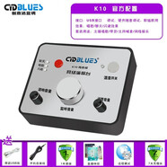 創(chuàng)意達(dá)藍(lán)調(diào) K10手機聲卡套裝唱吧YY筆記本K歌外置電容麥套裝臺式機電腦直播聲卡主播唱歌YY抖音聲卡 K10單聲卡