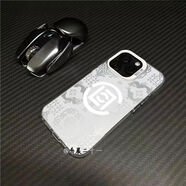 菲鳥歸林陳冠希同款CLOT絲綢iPhone15/14promax蘋果手機殼全包防摔XS/XR潮 IMD彩銀-白色-JH902白絲綢 iPhone 15