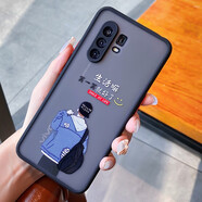 迅炫ViVO x60Pro手機(jī)殼保X50護(hù)套生活嘛笑一笑30情侶網(wǎng)紅鏡頭全包男女款防摔透明硅膠磨砂 ViVOX30Pro【背包男孩】尊貴黑