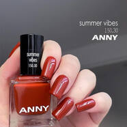 ANNY德國指甲油150.30 顯白焦糖南瓜色 快干不可剝3free 夏日余韻15ml