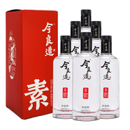 今良造【0添加】素酒純糧食酒五糧濃香型白酒禮盒整箱裝 52度 500mL 6瓶 【整箱6裝】
