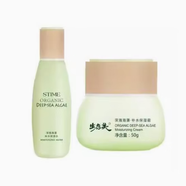 生態(tài)美深海海藻補水保濕單品組合套裝保濕水潤澤乳液保濕霜眼霜粉底 保濕水+保濕霜