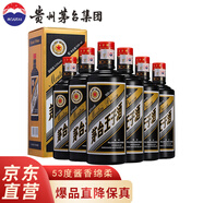 茅臺（MOUTAI）王子酒 黑金王子 醬香型白酒 53度 500ml*6 整箱裝