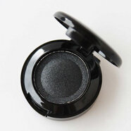 小城伊香單色眼影啞光白色大地色藍色紫色粉色咖啡眼影粉珠光閃光多色可選 2#黑色-- 黑盒