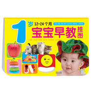 海潤(rùn)陽(yáng)光 1歲寶寶早教掛圖 12-24個(gè)月 早教啟蒙玩具 幼兒學(xué)前教育掛圖 嬰幼兒早教啟蒙 識(shí)字掛圖認(rèn)字書(shū)兒童幼兒園寶寶墻貼掛圖早教啟蒙