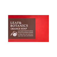 松山油脂現貨日本松山油脂 LEAF&BOTANICS 天然植物草本身體香皂沐浴皂90g 香橙香型 90g