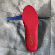 步牧斯（BUMUSI）適配耐克亞瑟士運動(dòng)鞋墊阿迪達斯柔軟防臭男女跑步跑鞋原廠(chǎng)透氣 紅色金標 厚度0.5cm左右 42