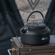 牧高笛（MOBIGARDEN）燒水壺 戶外黑化露營輕量開水壺茶壺?zé)畨?NX22666035 曜石黑