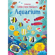 微瑕品 介意慎拍  第一貼紙水族館 Little First Stickers Aquarium  進(jìn)口原版 英文