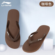 李寧（LI-NING）水上運功拖鞋男女夏季外穿防滑拖鞋休閑涼鞋夾腳沙灘鞋防滑耐磨