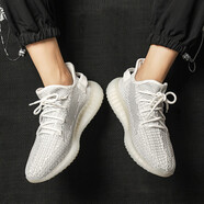 回力（Warrior）潮流椰子鞋男鞋戶(hù)外運動(dòng)休閑鞋時(shí)尚跑步鞋 WL-3630 白灰 42 