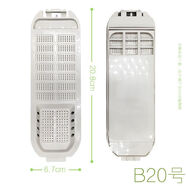 適用伊萊克斯洗衣機過濾網(wǎng)zanussi盒內(nèi)袋electrolux通用配件大全 B20號一個裝