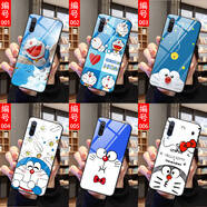 策訊 華為nova11 nova10z 9se 8 7 pro+手機(jī)殼p60 p50e p40硅膠 叮當(dāng)貓-哆啦A夢(mèng)機(jī)器貓藍(lán)胖子 玻璃殼（高清彩繪）-下單留言型號(hào)和圖片編號(hào)
