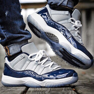 耐克（NIKE）新款男鞋Air  Jordan 11  AJ11 運(yùn)動鞋低幫耐磨防滑緩震籃球鞋 528895-007  喬治城 40