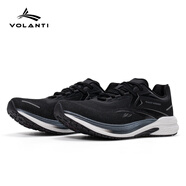 沃蘭迪全運冠軍同款火箭氣墊跑鞋學(xué)生體考馬拉松運動(dòng)鞋田徑透氣防滑休閑 黑色 42