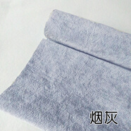 禧愿 自粘冰花絨植絨布首飾品盒絨布貼柜臺(tái)展示毛絨布料不干膠絨布內(nèi)襯 煙灰色 1.45米*0.5米