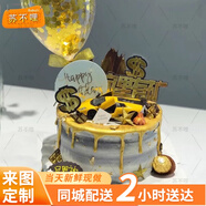 蘇不哩網(wǎng)紅創(chuàng  )意摩托車(chē)跑車(chē)小汽車(chē)生日蛋糕同城配送當天配送男友生日禮物 B款跑車(chē)生日蛋糕 8英寸(適合2-4人食用)