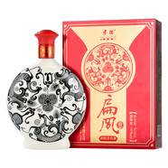 津酒 扁鳳壺 濃香型白酒 40度 500mL*1 單瓶裝 白酒送禮禮物送長(cháng)輩