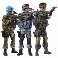Double Horses和平使命1/6兵人模型 軍人士兵特種兵人偶 仿真關(guān)節(jié)可動(dòng)人偶玩具 三款軍人組合