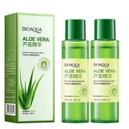 泊泉雅蘆薈補水嫩膚保濕保濕水精華乳噴霧面部護膚品 蘆薈補水嫩膚保濕水 120ml（2支裝）