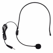 愛課（AKER） 原廠原裝耳麥話筒電源充電器擴(kuò)音麥克風(fēng)擴(kuò)音器專用導(dǎo)游教學(xué)講課配件 頭戴麥克風(fēng)（線長1米）