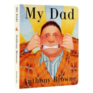 My Dad My Mum我爸爸我媽媽繪本0-5歲兒童紙板書繪本mydad mymun繪本英文原版寶寶英語啟蒙繪本親子早教 My Dad我的爸爸（贈音頻）