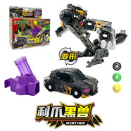 萌盟卡車神魔幻元珠機(jī)神變形機(jī)器人對(duì)戰(zhàn)發(fā)射彈珠圓珠兒童男孩玩具 【新款】利爪黑獸
