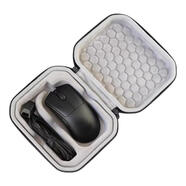 墨頓 適用蘭族瑪雅X防滑貼范納迪Fnatic聯(lián)名Maya X鼠標貼紙8K無(wú)線(xiàn)游戲專(zhuān)用防打油防刮超薄吸汗保護貼膜 黑色-有線(xiàn)鼠標收納包【大號】