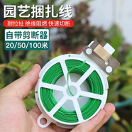 衛(wèi)東包塑鋼管支架桿家用植物花架子室外庭院架桿豆角黃瓜爬藤架番茄架 園藝捆扎線-100米【1卷】