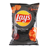 樂事（Lay's）薯片燒烤味77.9g美國進口 休閑零食膨化食品