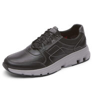 ROCKPORT 男式 reBOUNDX Ubal 運動鞋 黑色皮革 11.5 Wide