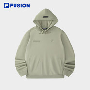 FILA FUSION斐樂(lè)潮牌情侶款針織連帽上衣2025秋休閑寬松外套