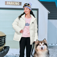 斯凱奇羽絨服男女同款秋冬保暖梭織三防立領(lǐng)短款戶(hù)外羽絨外套L423U101 L423U101-0074 L