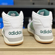 阿迪達(dá)斯 （adidas）男鞋冬季新款運(yùn)動(dòng)鞋防滑耐磨板鞋潮流百搭舒適休閑鞋EG4308 EG4308/白綠 42