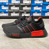 阿迪達(dá)斯（adidas）三葉草跑步鞋男鞋女鞋春季NMD_R1情侶款運(yùn)動(dòng)鞋輕便透氣休閑鞋 GV8422 36 (220mm)