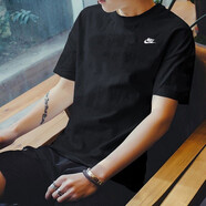 耐克（NIKE）短袖男裝上衣2025夏季新款時(shí)尚舒適運動(dòng)休閑半袖T恤衫AR4999-01 AR4999-013 黑色 XL