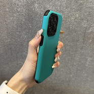 鑒百伊 漸變四角防摔適用iPhone手機(jī)殼蘋(píng)果保護(hù)殼新款高級(jí)感全包硅膠硬殼簡(jiǎn)約小眾個(gè)性膚感磨砂保護(hù)套 【漸層藍(lán)綠】 iPhone 14